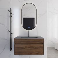 База под раковину Chiara 800 подвесная, 1 выкатной ящик soft-close, C.Oak арт-VMC-2C800CO — фото 3, Тумбы под раковину