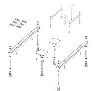 207095 Ножки RIHO PLUS RIHO — фото 1, Комплектующие