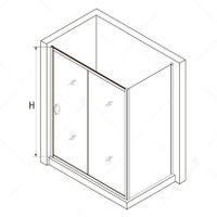 Душевой уголок RGW PA-76-1B (PA-016B + Z-060-2B) 1200x800 350876128-14 — фото 2, Душевые уголки