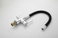 Смеситель для кухни с гибким изливом и подключением фильтра BELZ, хром, арт-B76814 — фото 6, Смесители для кухни