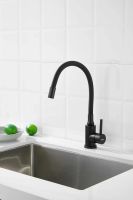 Смеситель для кухни с гибким изливом BELZ , черный арт-B73810-7 — фото 3, Смесители для кухни