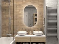 Зеркало арт-ТИТ-02-60/100-14 — фото 2, Зеркала в ванную комнату