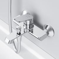 Func, смеситель д/ванны/душа, хром арт-F8F10000 — фото 4, Смеситель для ванны