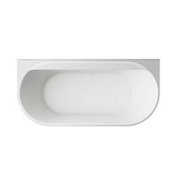 Ванна акриловая Vincea VBT-621B, 1700*800*580, цвет белый, слив-перелив в комплекте, белый — фото 1, Акриловые ванны