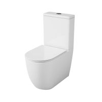 Бачок унитаза-компакта OWL Vind Cirkel-GL, двойной слив 3\6л, арматура WDI арт-OWLT190301/2 — фото 2, Напольные унитазы