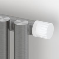 Отопительный радиатор Сунержа Эстет-1 EU50 правый 1800х180 4 секции Сатин арт-071-0311-1804 — фото 2, Радиаторы отопления