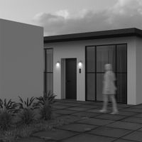 Настенный светильник (бра) Outdoor O493WL-01W — фото 5, Уличное освещение