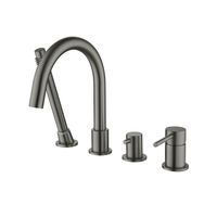 Товар: AQ1348BGM ЕВРОПА смеситель на борт ванны на 4 отв., оружейная сталь - фото 1 AQ1348BGM ЕВРОПА смеситель на борт ванны на 4 отв., оружейная сталь — фото 1, Смесители на борт ванны