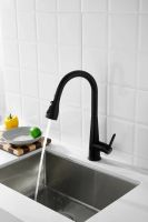 Товар: Смеситель для кухни с выдвижным изливом BELZ, черный арт-B74816-7 - фото 4 Смеситель для кухни с выдвижным изливом BELZ, черный арт-B74816-7 — фото 4, Смесители для кухни