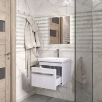 Тумба под раковину VIGO Land 50 подвесная белый (018) — фото 6, Тумбы под раковину