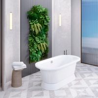 Ванна VALENCIA 170 см из литьевого мрамора NOVA GEL / Aqua de Marco 1175WVAL_GEL — фото 3, Ванны