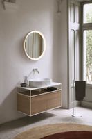 раковина накладная KUBE X 60x37 без перелива агава матовый арт-945804 — фото 4, Раковины накладные