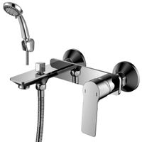 RS27 Смеситель для ванны, монолитный излив 175мм, р/ОД, хром, ROS, RS27-31 — фото 1, Смеситель для ванны