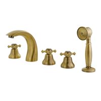 Товар: PRESTIGE См-ль на борт ванны, на 5 отв., бронза 31609 - фото 1 PRESTIGE См-ль на борт ванны, на 5 отв., бронза 31609 — фото 1, Смесители на борт ванны