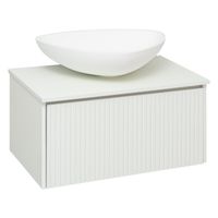 Тумба подвесная MONACO 70 /белый софт/ AQUA DE MARCO 2070WFMON — фото 6, Тумбы под раковину