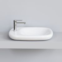 Раковина Ambassador Diamond (540*450*100) БЕЛАЯ арт-126T20001 — фото 5, Раковины накладные