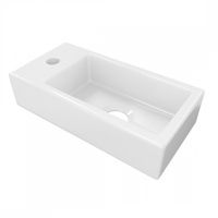 Раковина подвесная Maretti AR13PD37-844, белая — фото 1, Раковины накладные