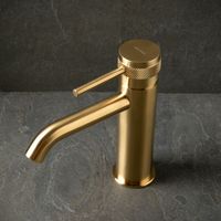 Смеситель для раковины Allen Brau Priority 5.31A01-GB золото — фото 8, Смесители для раковины