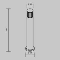 Ландшафтный светильник Outdoor O492FL-01GF — фото 8, Уличное освещение