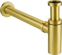 Товар: Сифон для раковины Allen Brau Priority золото браш арт-5.31025-GB - фото 1 Сифон для раковины Allen Brau Priority золото браш арт-5.31025-GB — фото 1, Сифоны для раковины