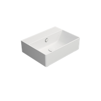 Товар: раковина подвесная/накладная KUBE X 45x35 белый матовый арт-9485109 - фото 2 раковина подвесная/накладная KUBE X 45x35 белый матовый арт-9485109 — фото 2, Раковины подвесные