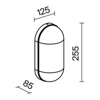 Настенный светильник (бра) Outdoor O449WL-01GF — фото 2, Уличное освещение