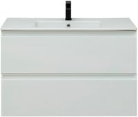 Тумба под раковину Allen Brau Eclipse 100 1.E1003.WM белый матовый — фото 2, Тумбы под раковину