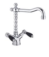 Смеситель для кухни Fiore COLONIALE BLACK , хром арт-22CR0625 — фото 1, Смесители для кухни