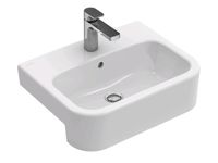 Товар: Раковина, Villeroy&Boch, Architectura, ширина, мм-550, глубина, мм-430, высота, мм-130, тип установки-полувстраиваемый, отверстия для смесителя-одно, перелив-есть, грязеотталкивающее покрытие-есть, цвет-альпийский белый арт-419055R1 - фото 1 Раковина, Villeroy&Boch, Architectura, ширина, мм-550, глубина, мм-430, высота, мм-130, тип установки-полувстраиваемый, отверстия для смесителя-одно, перелив-есть, грязеотталкивающее покрытие-есть, цвет-альпийский белый арт-419055R1 — фото 1, Раковины подвесные