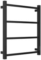 Полотенцесушитель электрический Стилье Формат 26 600х500 правый Матовый чёрный арт-31526-6050 — фото 4, Электрические полотенцесушители