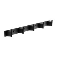 Планка с крючками BELZ , черный арт-B91415-5 — фото 1, Крючки для полотенец