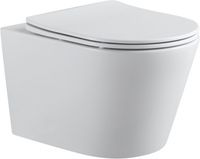 Унитаз подвесной Aquanet Rimless Atago 2.0 W LX-1905 арт-00243549 — фото 1, Подвесные унитазы