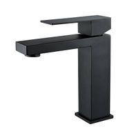 Смеситель для раковины Maretti Umbria Black UMB32RF51, черный — фото 1, Смесители для раковины