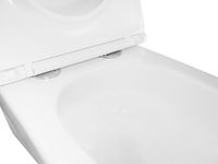 Товар: Унитаз подвесной Azario Trevi 495х360х390 безободковый, слив "Скрытое Торнадо", в комплекте с сидением микролифт, белый арт-AZ-0093UQ3 - фото 6 Унитаз подвесной Azario Trevi 495х360х390 безободковый, слив "Скрытое Торнадо", в комплекте с сидением микролифт, белый арт-AZ-0093UQ3 — фото 6, Подвесные унитазы