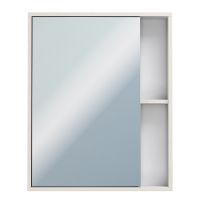 Товар: шкаф-зеркало Лотос 60 белый MFR19691WT - фото 1 шкаф-зеркало Лотос 60 белый MFR19691WT — фото 1, Зеркальные шкафы в ванную