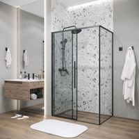 Товар: Боковая стенка Grossman Galaxy (100х195) черный матовый,стекло прозрачное, 1 место арт-200.K33.01.100.21.00 - фото 5 Боковая стенка Grossman Galaxy (100х195) черный матовый,стекло прозрачное, 1 место арт-200.K33.01.100.21.00 — фото 5, Боковые стенки