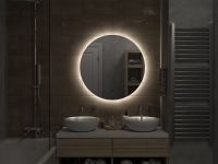 Товар: Зеркало арт-АЛА-02-800-14 - фото 3 Зеркало арт-АЛА-02-800-14 — фото 3, Зеркала в ванную комнату