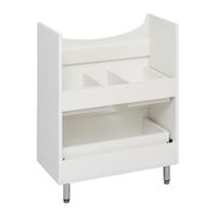 Тумба напольная VIKTORIA 60 /2ящ// AQUA DE MARCO 2060CVIC/EL/2Y — фото 4, Тумбы под раковину