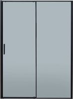 Душевая дверь Aquanet Pleasure Evo 140 профиль черный, прозрачное стекло арт-AE65-N140-BT — фото 6, Раздвижные душевые двери