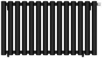 Отопительный радиатор Сунержа Кумир-0 EU50 правый 500х960 14 секций Матовый чёрный арт-31-0351-5014 — фото 6, Радиаторы отопления