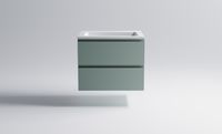 Товар: Нижний шкаф Альфа 70 с 2 ящиками зеленый (NCS S 3005-B80G матовый) + Раковина "Альфа 70" арт-03060004ncss3005-b80g+04010006 - фото 2 Нижний шкаф Альфа 70 с 2 ящиками зеленый (NCS S 3005-B80G матовый) + Раковина "Альфа 70" арт-03060004ncss3005-b80g+04010006 — фото 2, Тумбы с раковиной