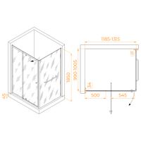 Душевой уголок RGW PA-44-1 (PA-02 + Z-060-1) 1200x1000 410844120-011 — фото 1, Душевые уголки