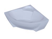 Акриловая ванна Aquatek Поларис-1 140x140 угловая, универсальная, с каркасом, без гидромассажа арт-POL1-0000004 — фото 1, Акриловые ванны