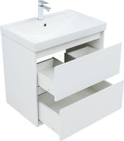 Товар: Тумба с раковиной Aquanet Милан 70 цв. белый глянец 00340153 - фото 14 Тумба с раковиной Aquanet Милан 70 цв. белый глянец 00340153 — фото 14, Тумбы с раковиной