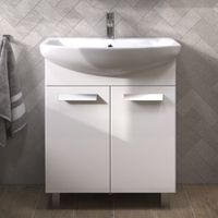 Товар: Тумба под раковину VIGO Hoska 70 напольная белый (232) - фото 2 Тумба под раковину VIGO Hoska 70 напольная белый (232) — фото 2, Тумбы под раковину