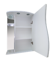 Товар: Зеркальный шкаф арт-Э-Лиа02065-01СвП - фото 2 Зеркальный шкаф арт-Э-Лиа02065-01СвП — фото 2, Зеркальные шкафы в ванную