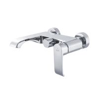 Смеситель для ванны Rose , хром арт-R1702 — фото 1, Смеситель для ванны