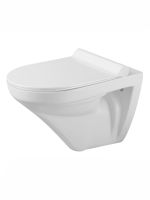 Agger Унитаз подвесной безободковый белый с инсталляцией, микролифт, кнопка смыва белая арт-ATI06100+APB188 — фото 4, Комплекты унитаз + инсталляция