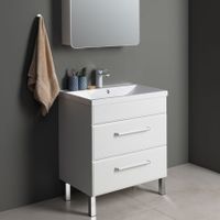 Тумба под раковину Aquanet Лукка 60 белый арт-00302396 — фото 1, Тумбы под раковину