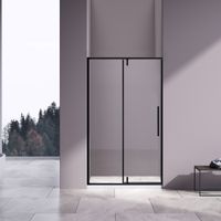 Товар: Душевая дверь Slim-N VDP-4SN120CLB, черный матовый, стекло прозрачное - фото 1 Душевая дверь Slim-N VDP-4SN120CLB, черный матовый, стекло прозрачное — фото 1, Распашные душевые двери